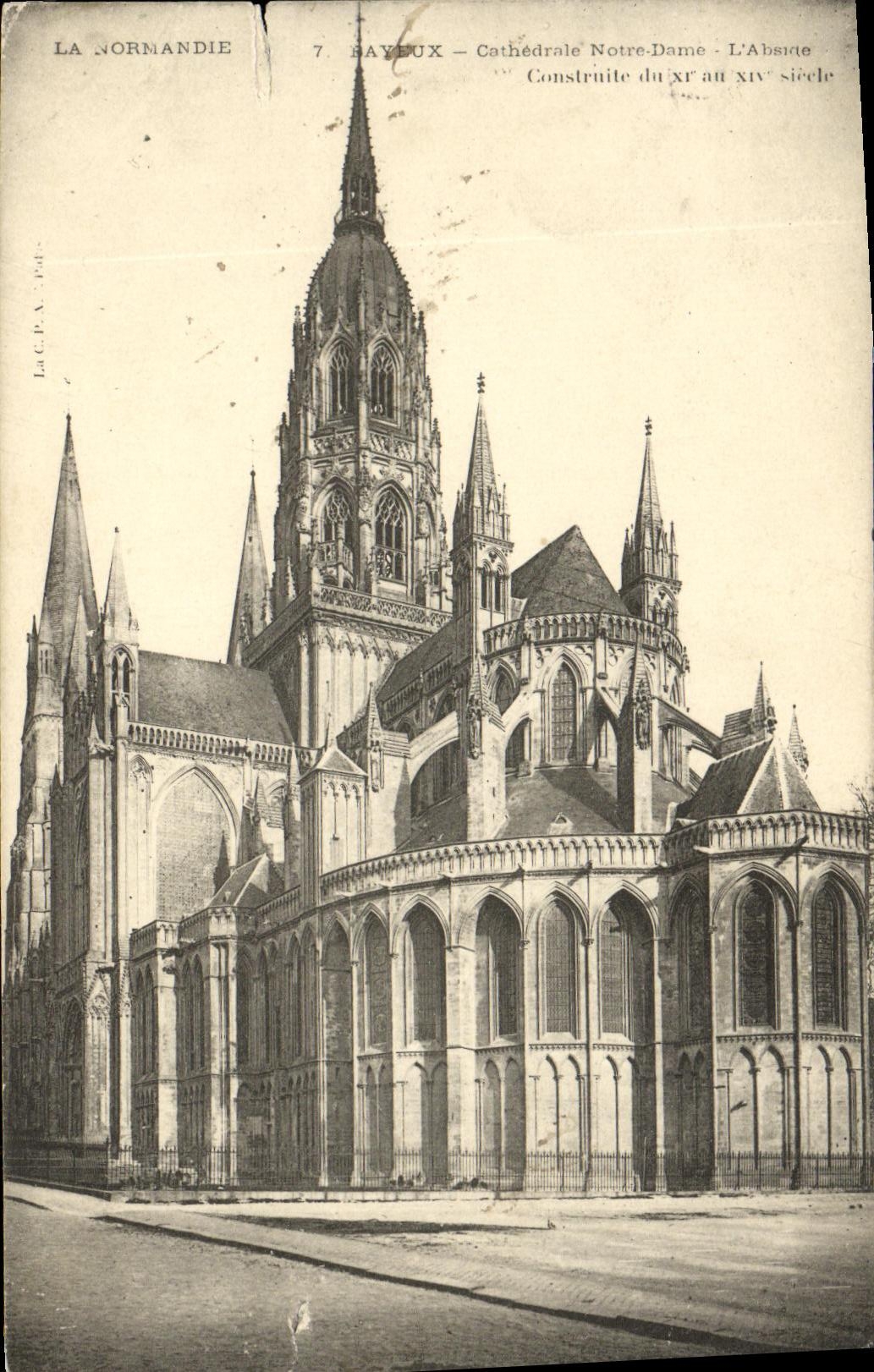 CPA Cathedrale de Bayeux Portail Meridional