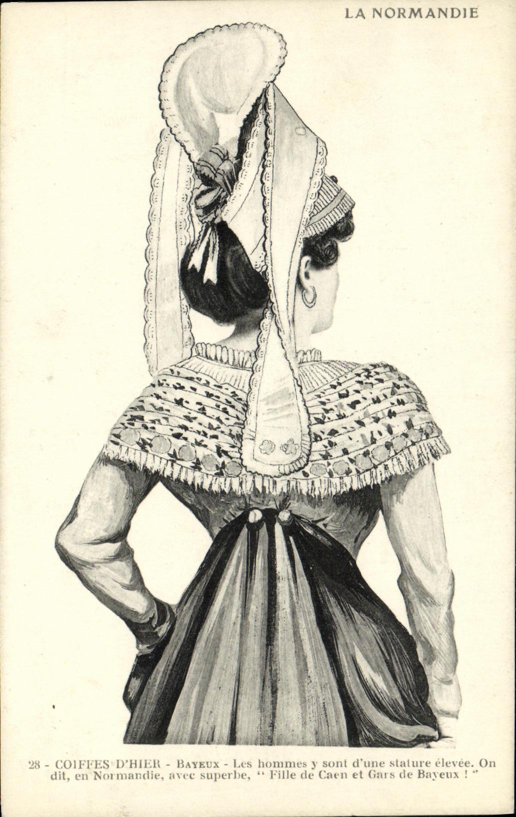 CPA Bayeux Normandie Les Dentellieres Folklore Costume Coiffe