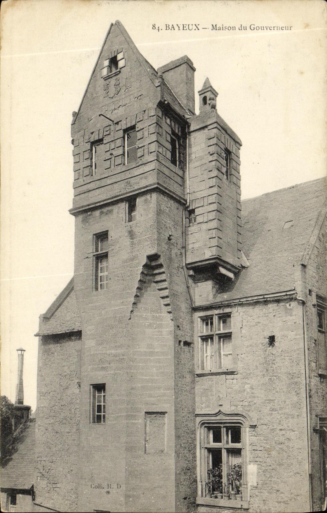 CPA Bayeux Maison du Gouverneur