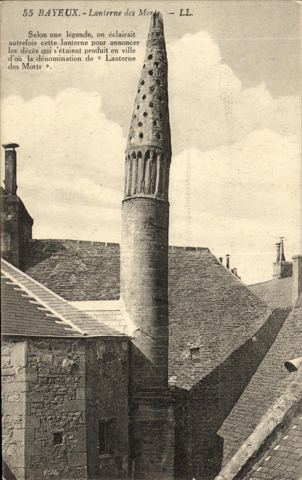 CPA Bayeux Lanterne des morts