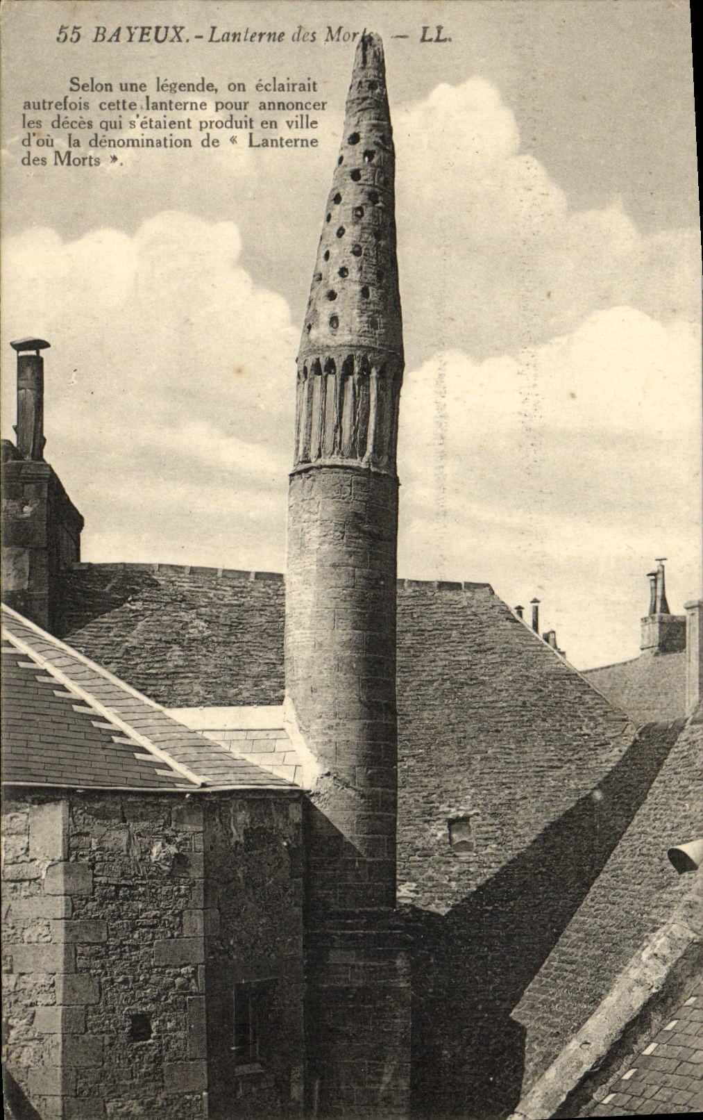 CPA Bayeux Lanterne des Morts