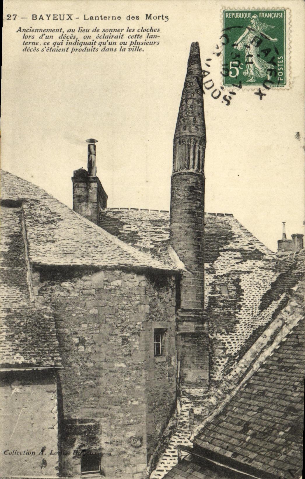 CPA Bayeux Lanterne des Morts