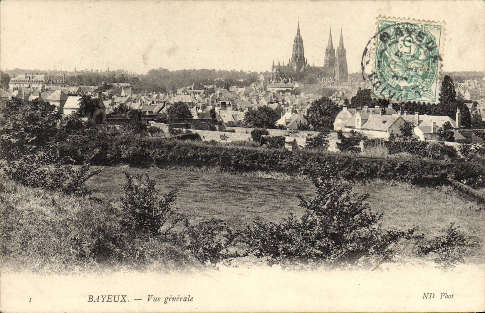 CPA Bayeux Vue Generale 