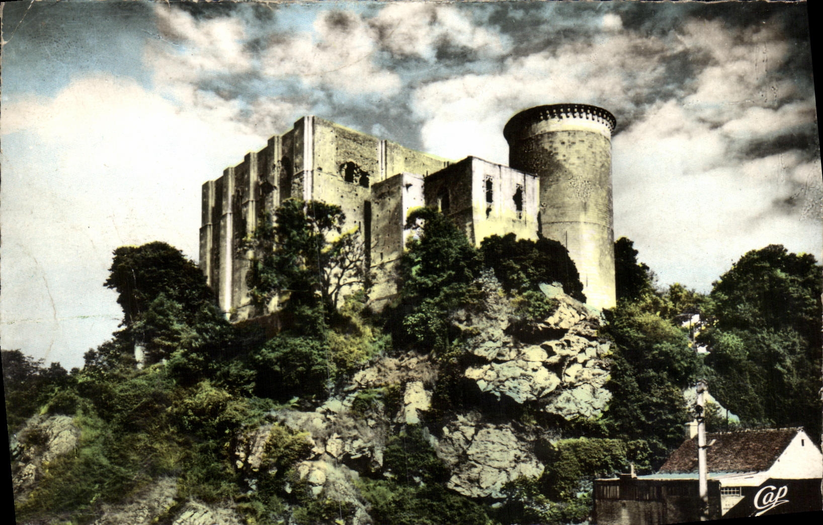 CPM Falaise Vu d ensemble du Chateau