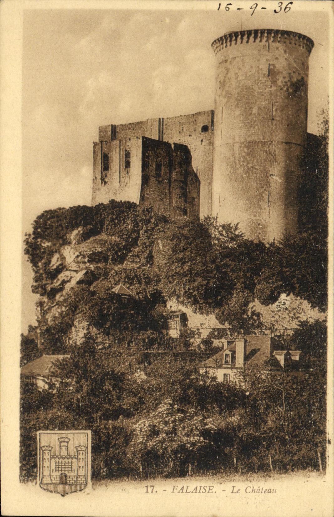 CPA Falaise Le Chateau 