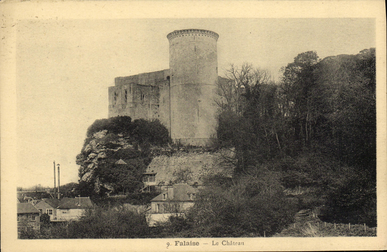 CPA Falaise Le Chateau 