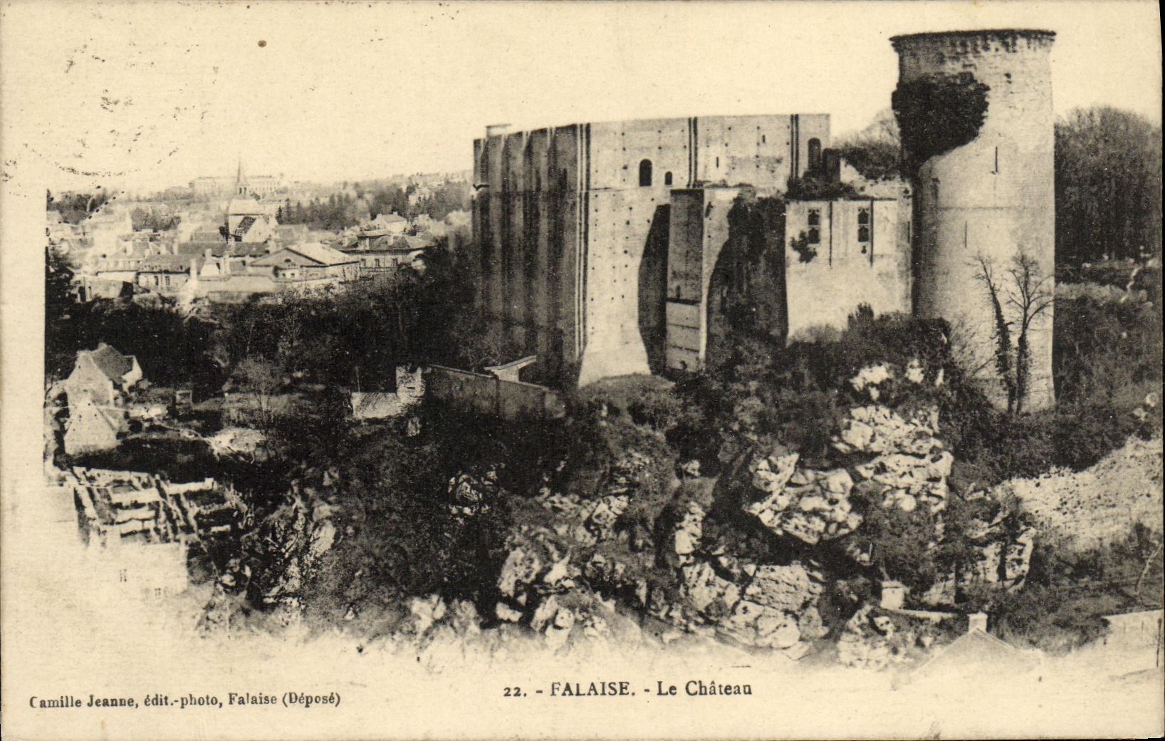 CPA Falaise Le Chateau 