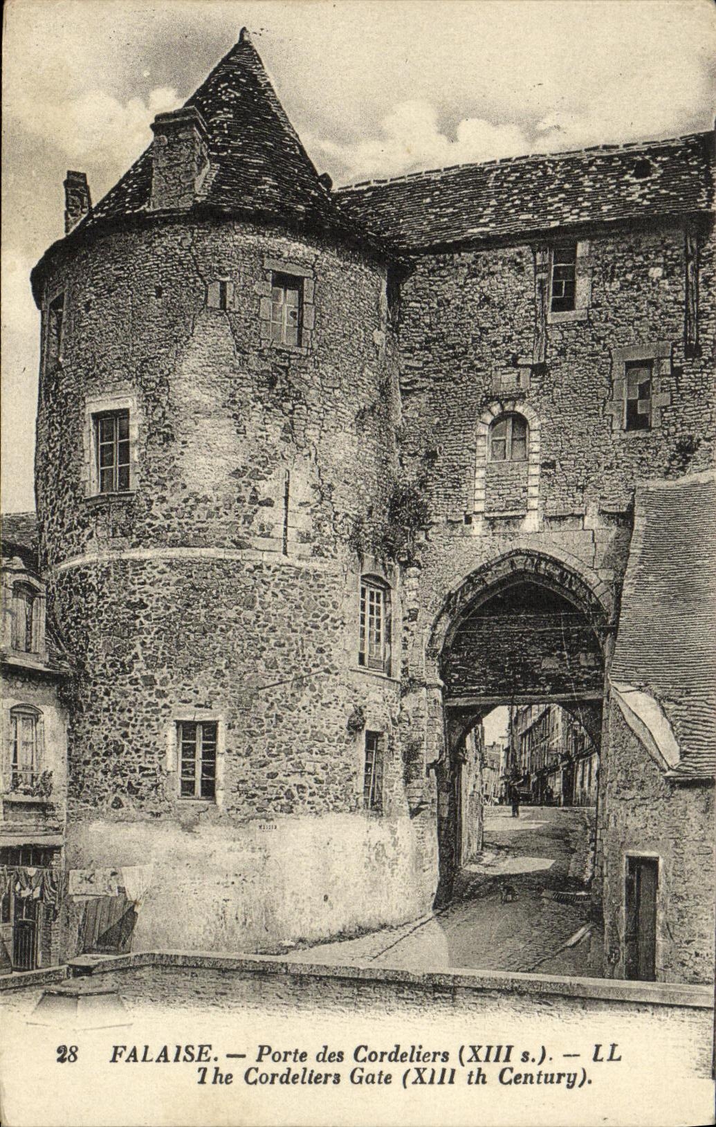 CPA Falaise Porte des Cordeliers 