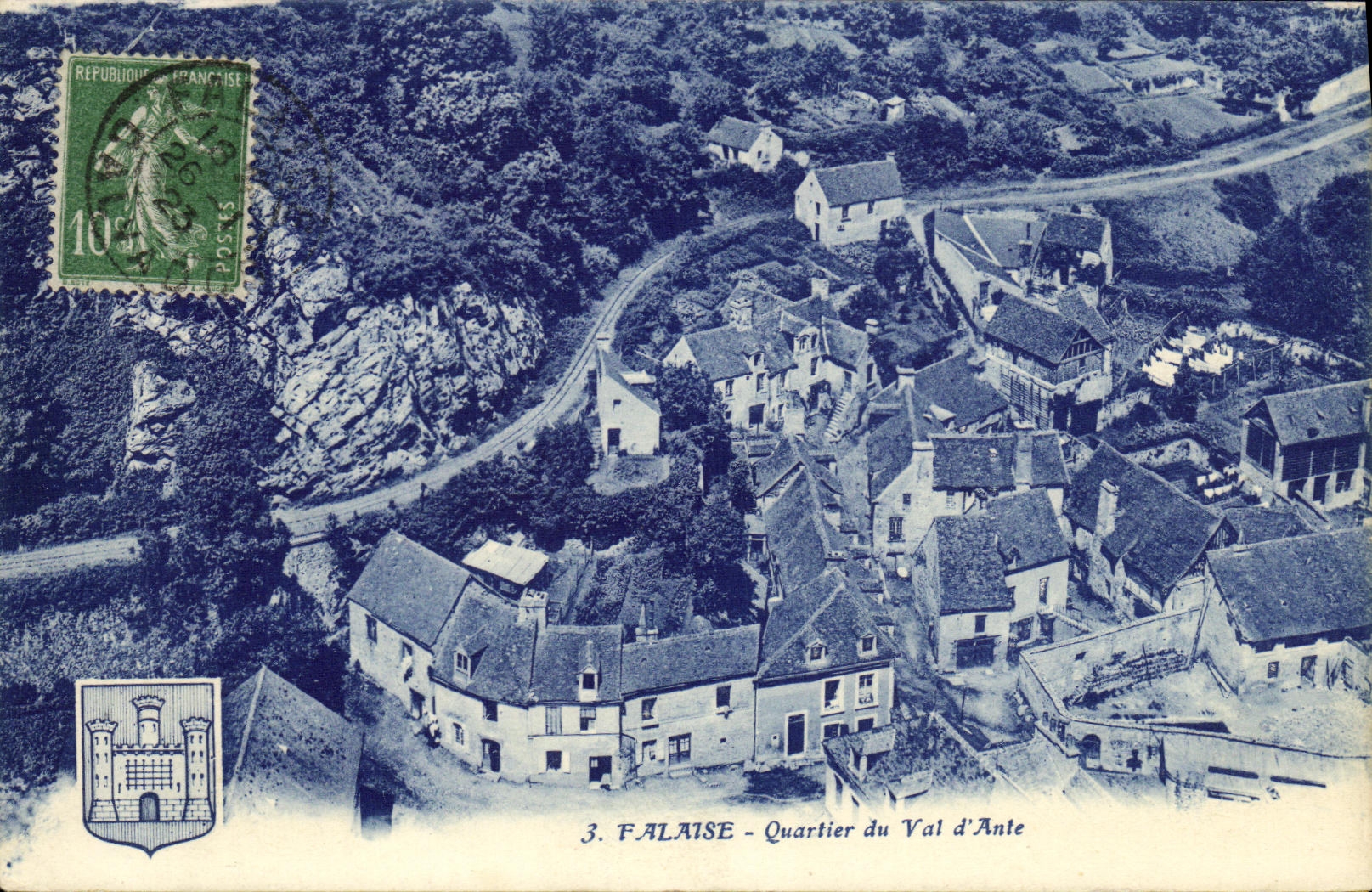 CPA Falaise Quartier du Val d Ante 