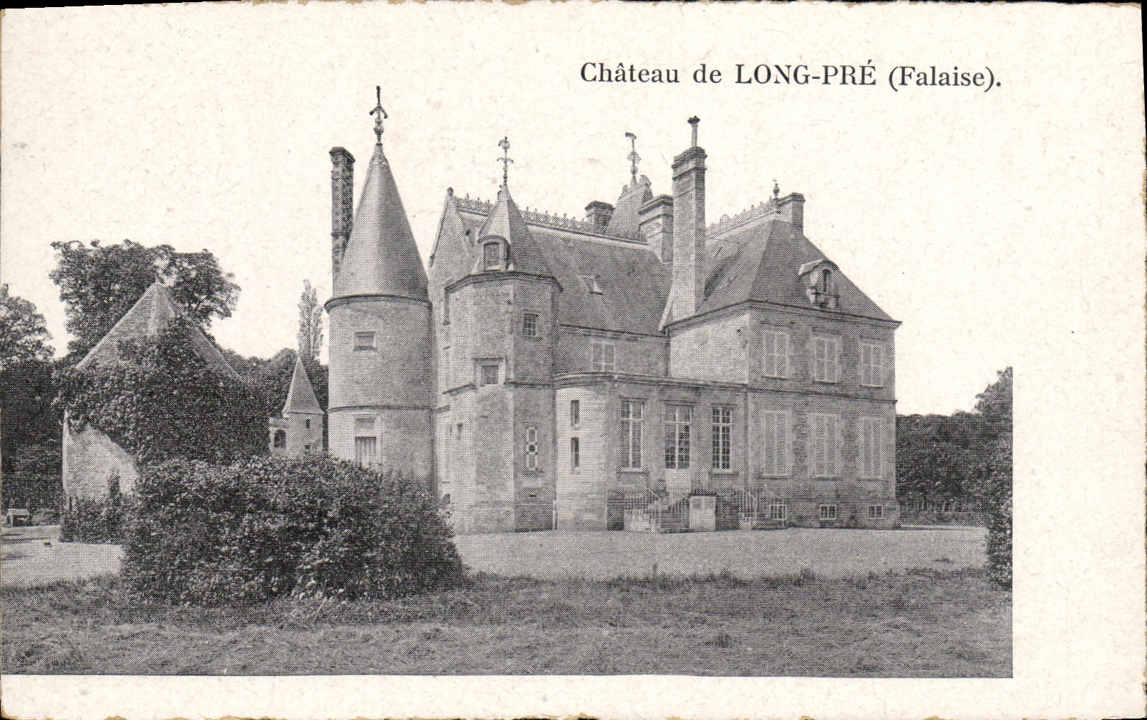 CPA Chateau de Long Pre Falaise 