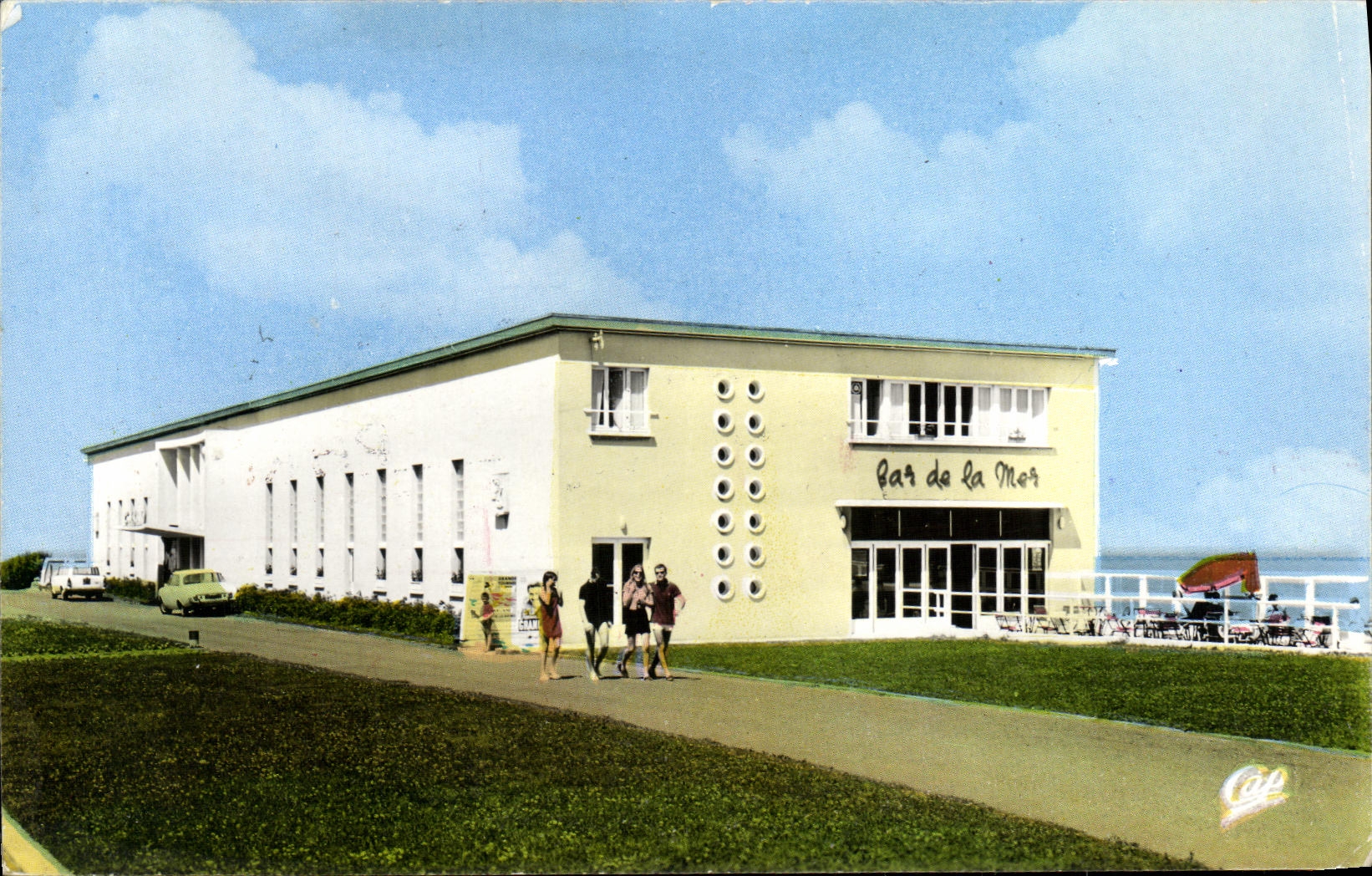 MODERN CARD Luc On Sea the casino Bar of the sea