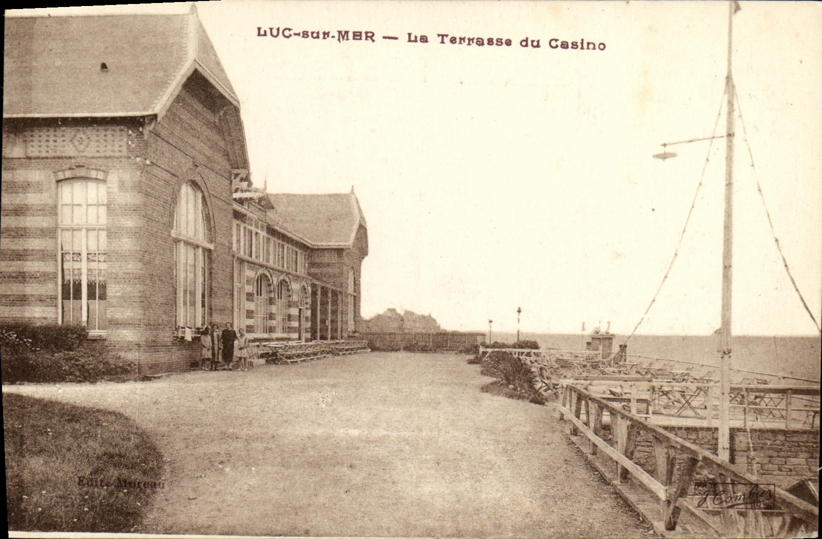 CPA Luc Sur Mer La terrasse du Casino 