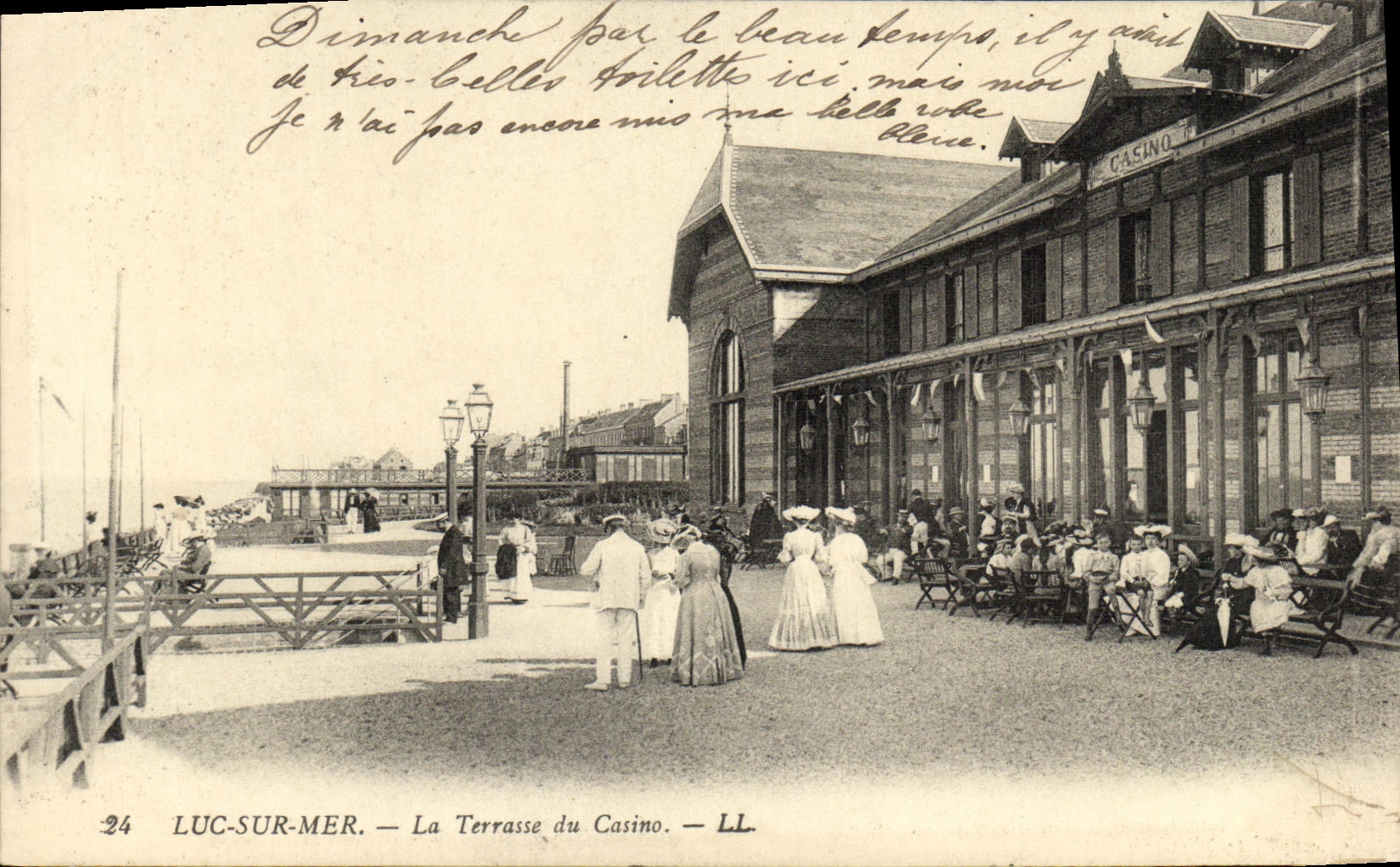 CPA Luc Sur Mer La Terrasse du Casino