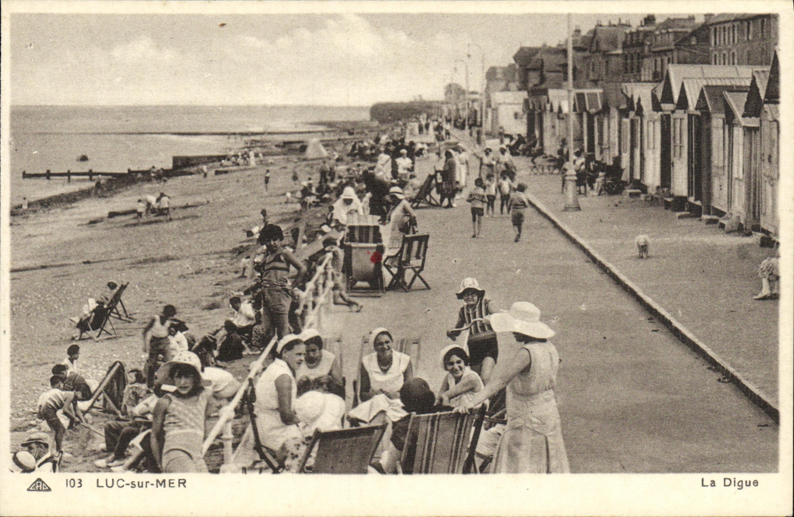 CPA Luc Sur Mer La Digue