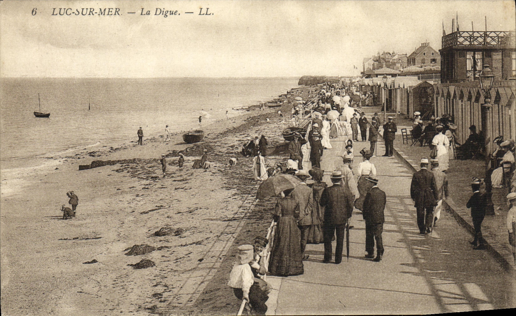 CPA Luc Sur Mer la Digue 