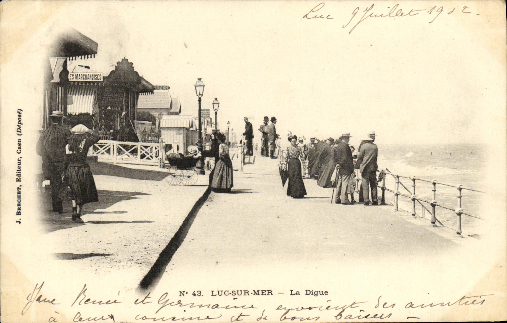 CPA Luc Sur Mer La Digue 