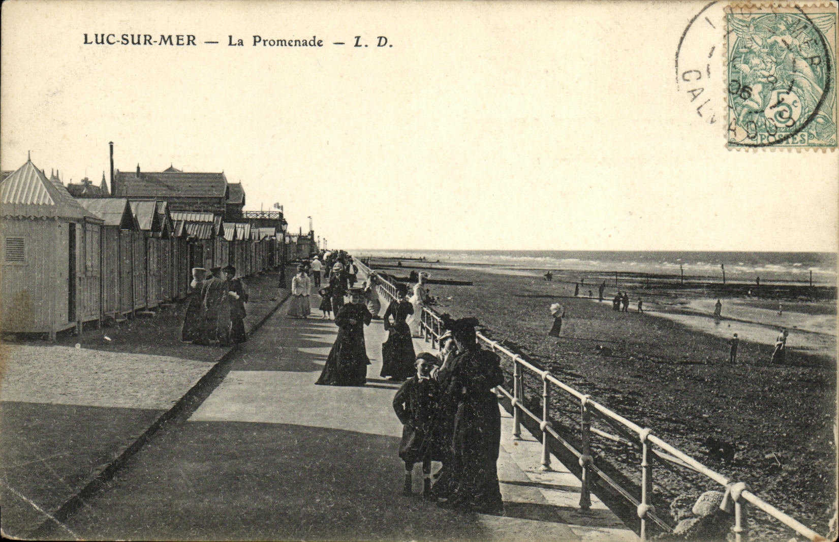 CPA Luc Sur Mer La Promenade