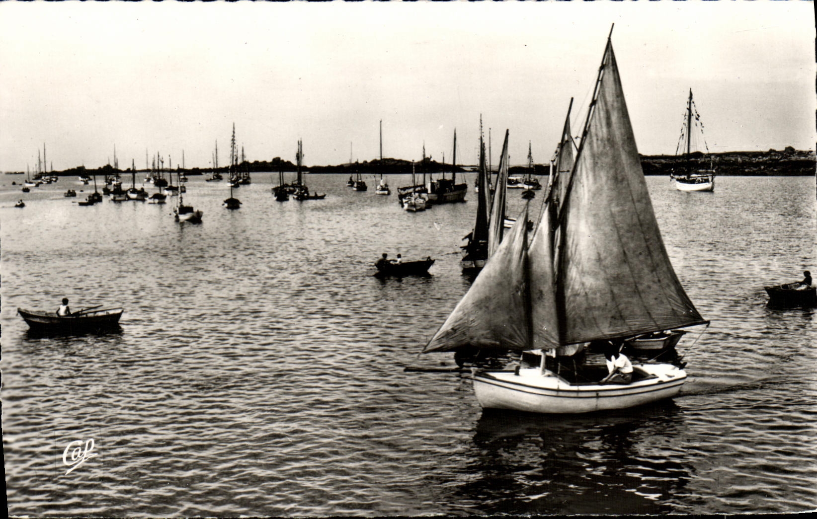 CPM Luc Sur Mer Petits bateaux 