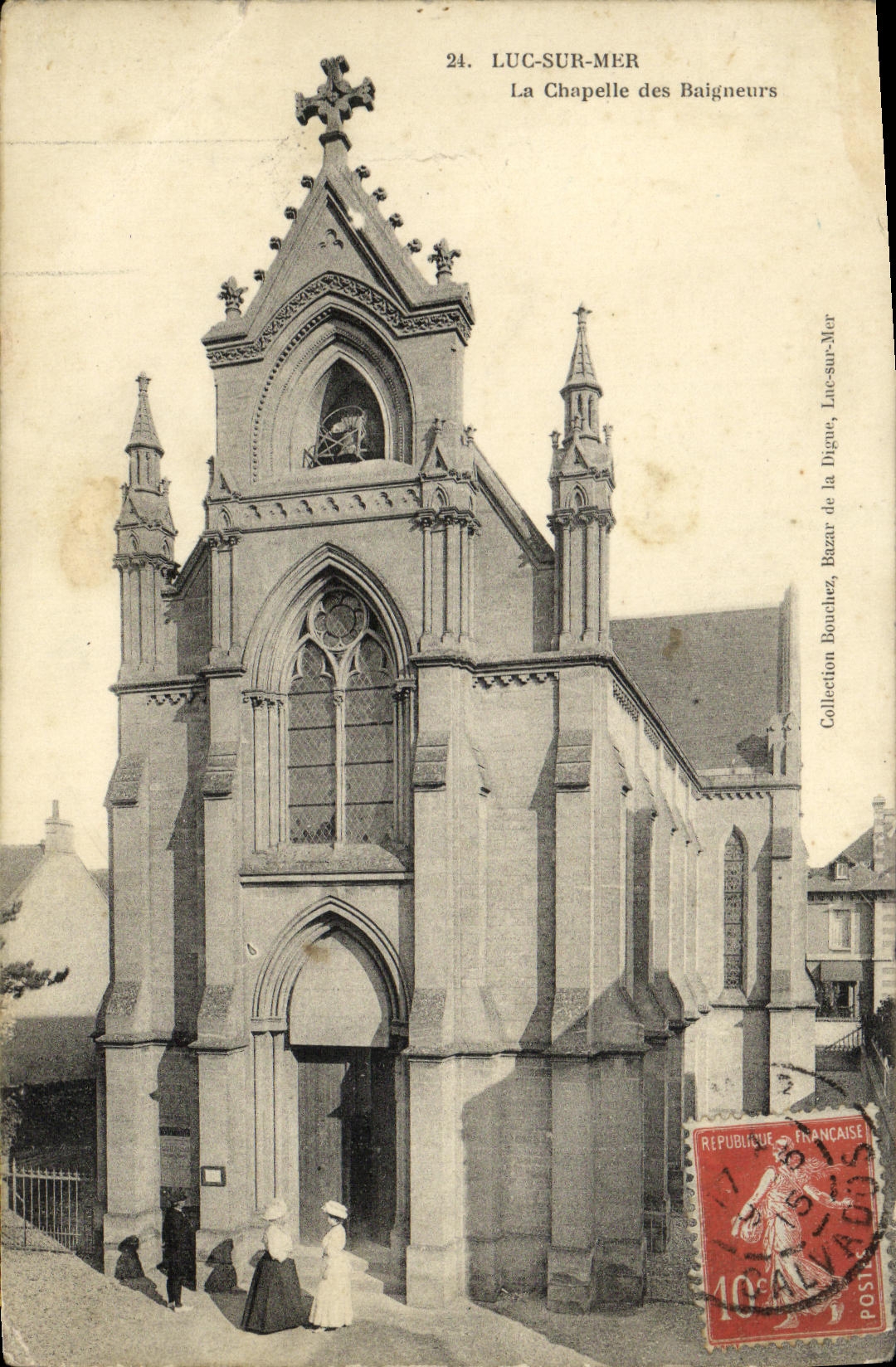 CPA Luc Sur Mer La chapelle des baigneurs 