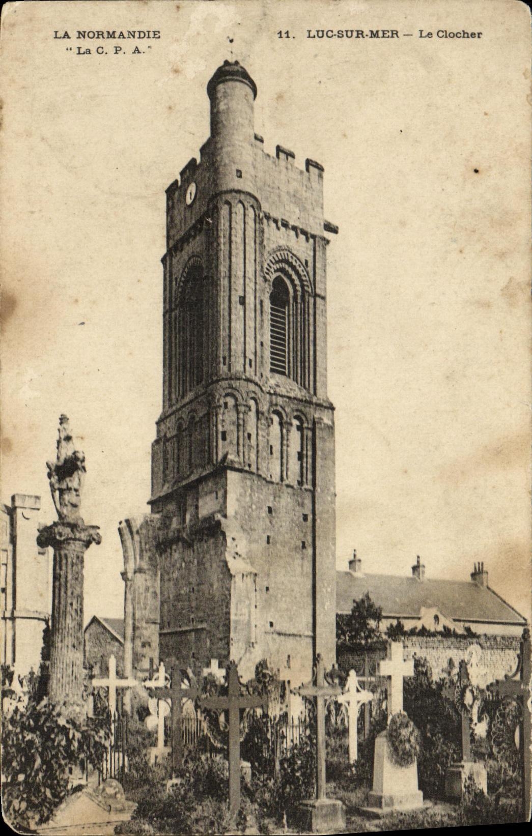 POSTAL Lucas de la VENDIMIA en el mar la Campana torre