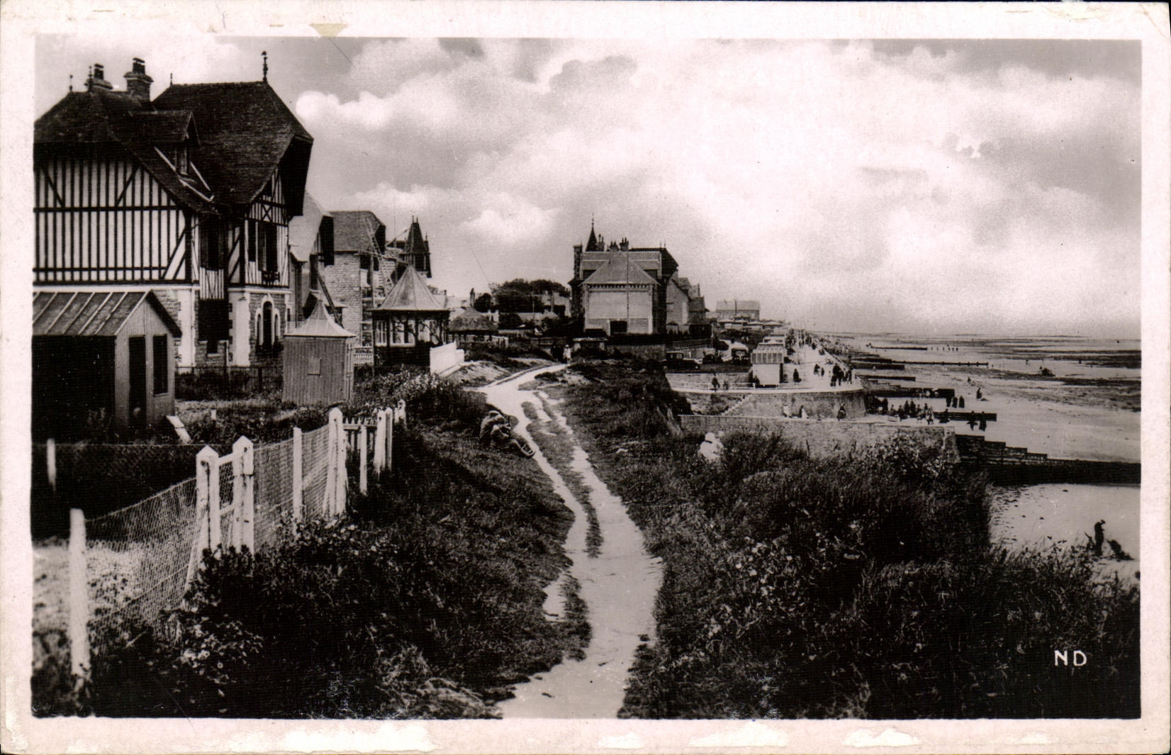 CPM Luc Sur Mer la Plage