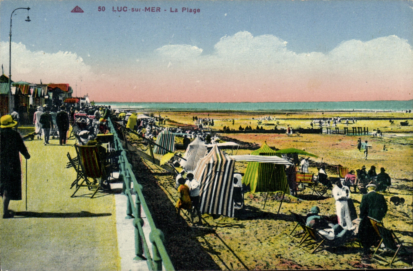 CPA Luc Sur Mer La Plage 
