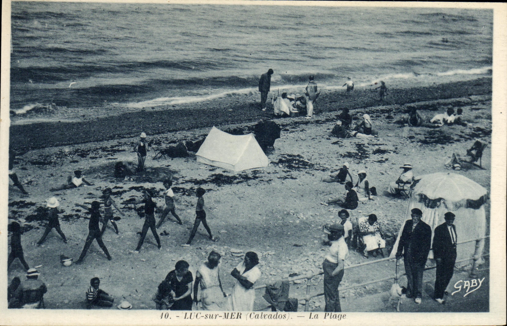 CPA Luc Sur Mer La Plage 