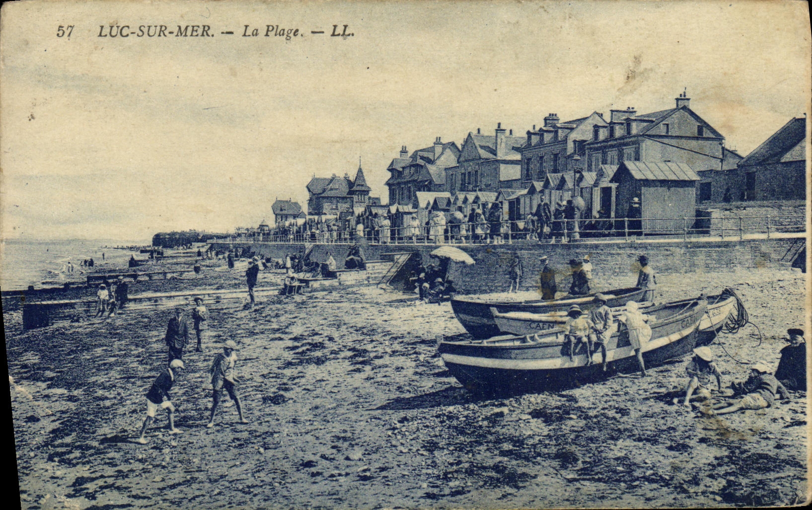 CPA Luc Sur Mer La Plage 