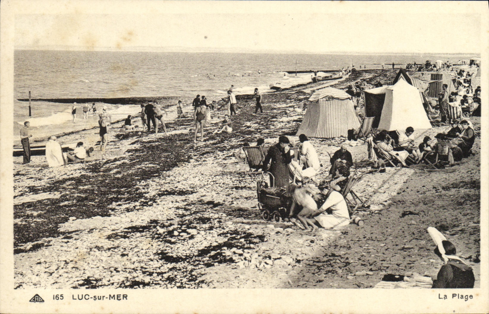 CPA Luc Sur Mer La Plage