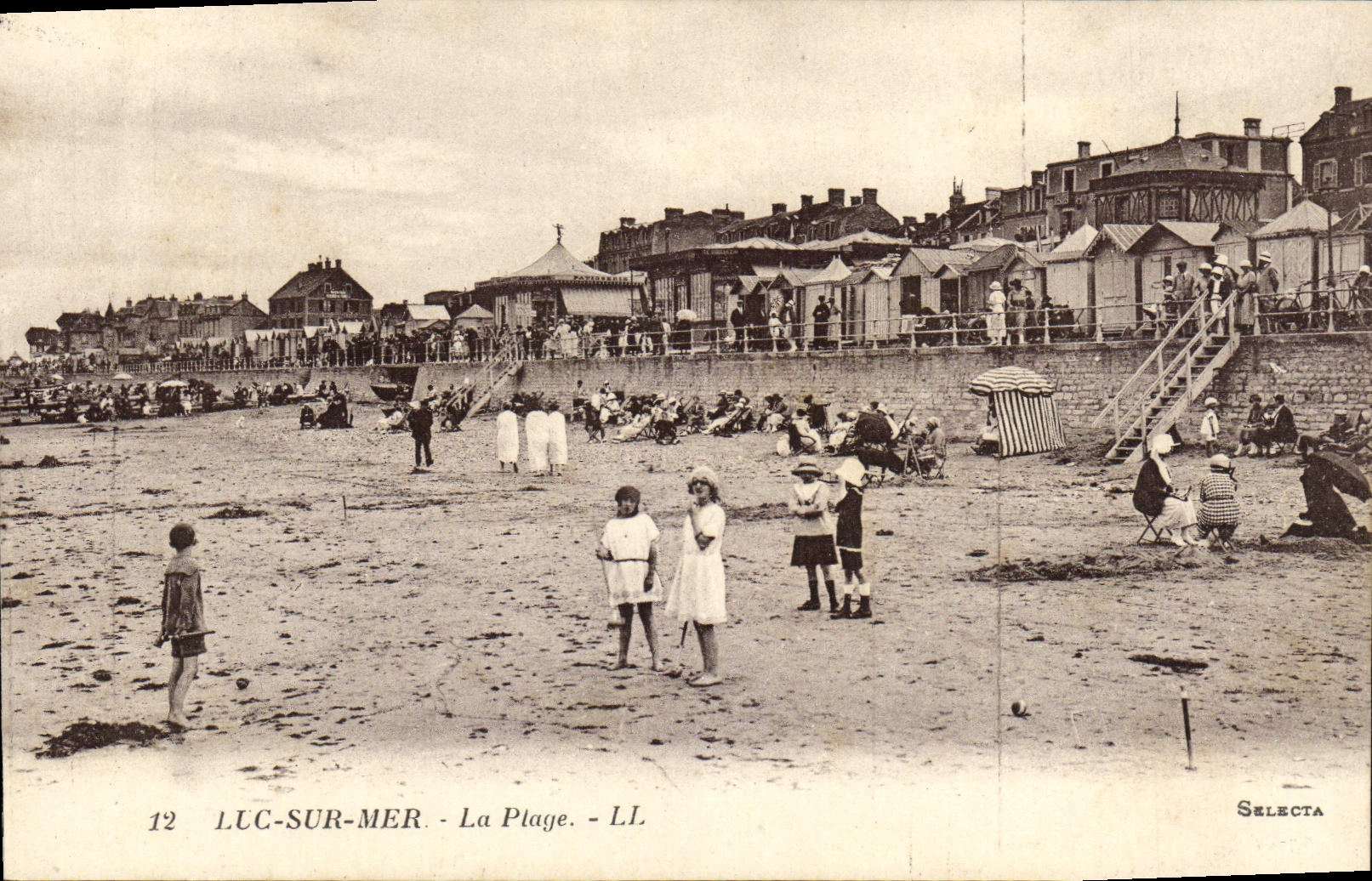 CPA Luc Sur Mer La Plage 