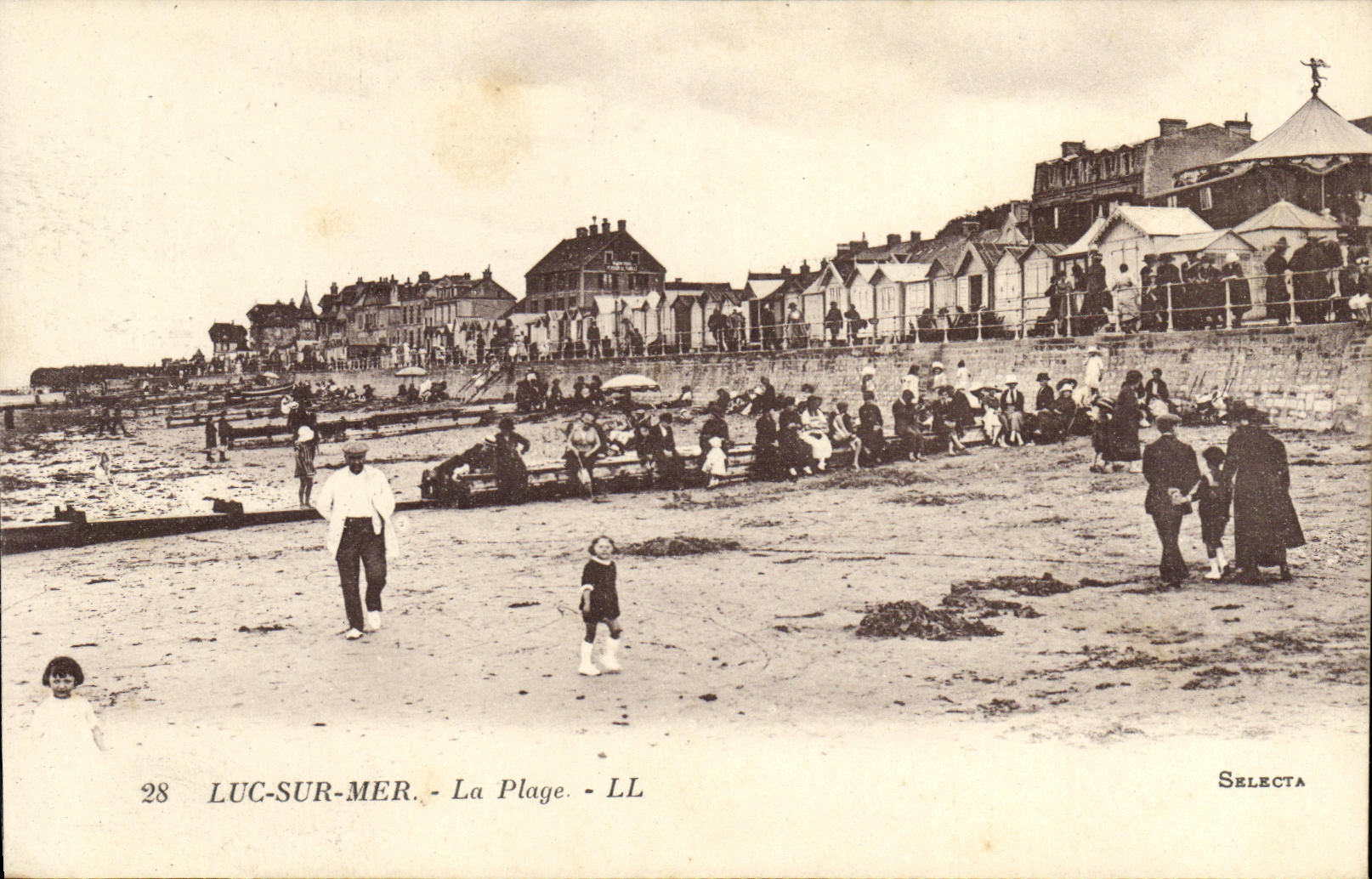 CPA Luc Sur Mer La Plage 