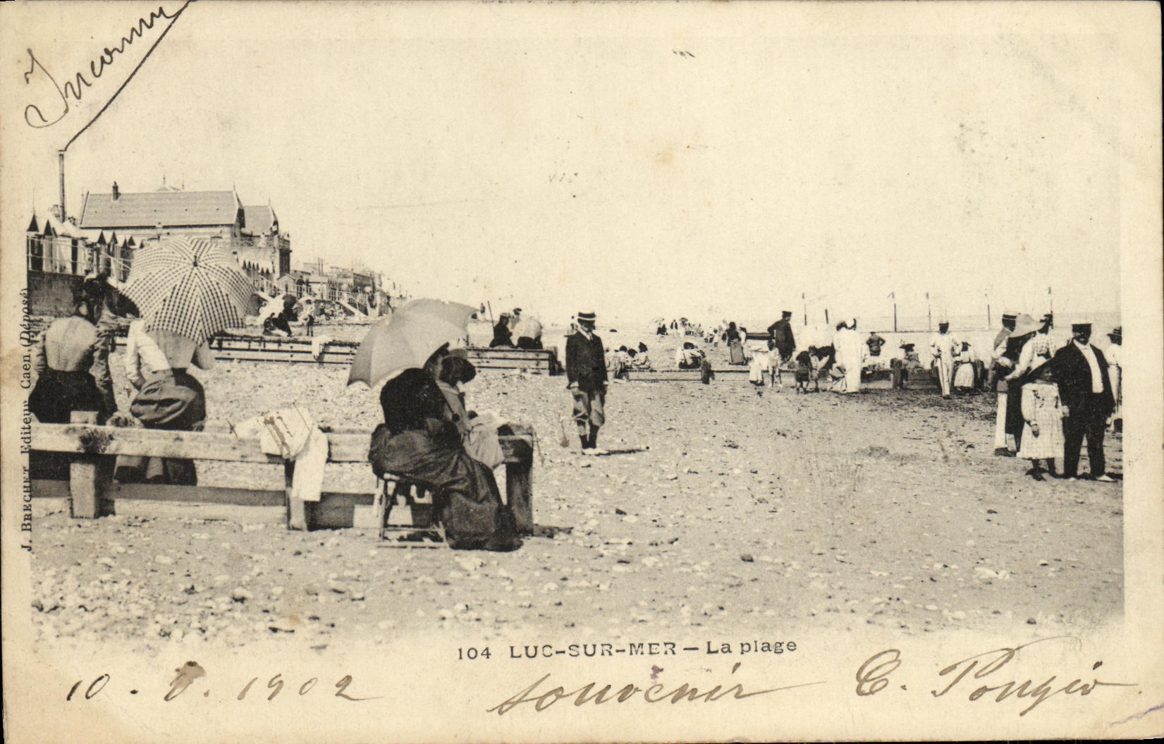 CPA Luc Sur Mer La Plage