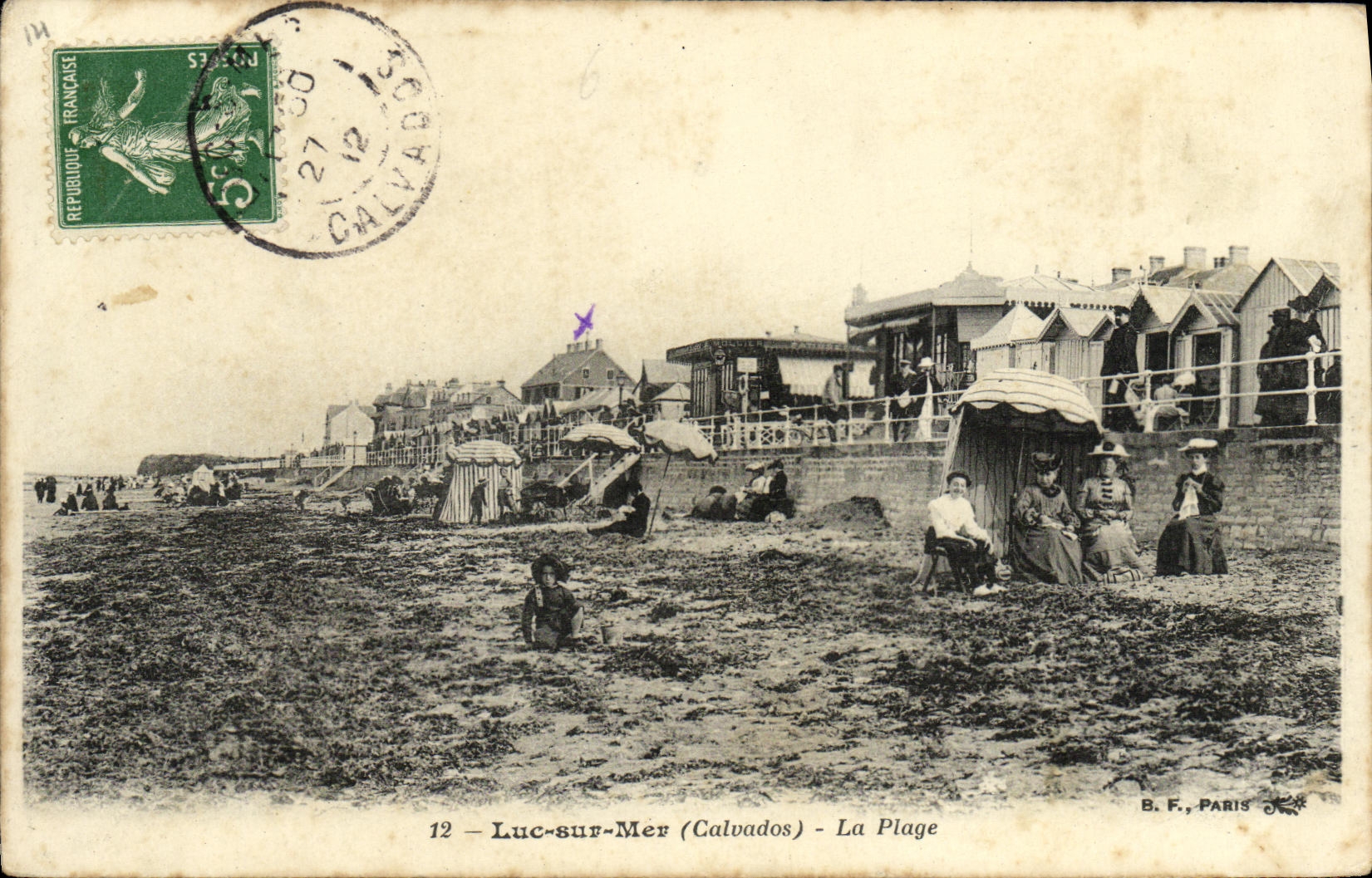 CPA Luc Sur Mer La Plage
