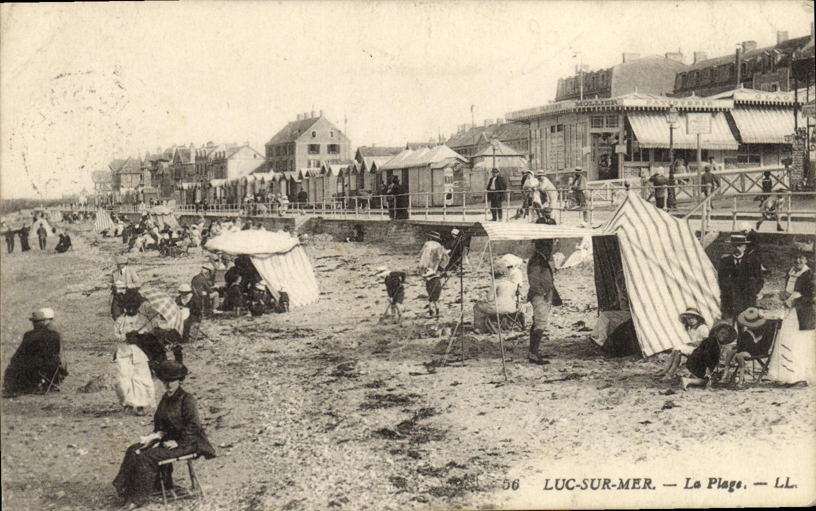 CPA Luc Sur Mer La Plage 