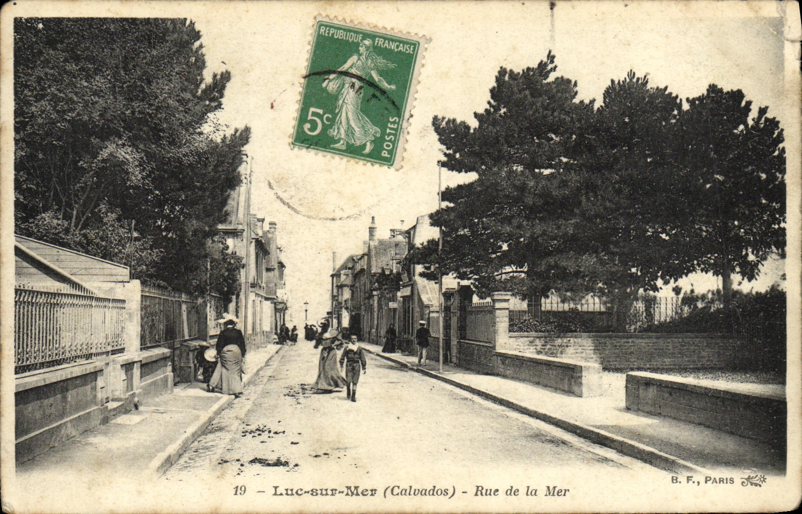 CPA Luc Sur Mer Rue de la Mer