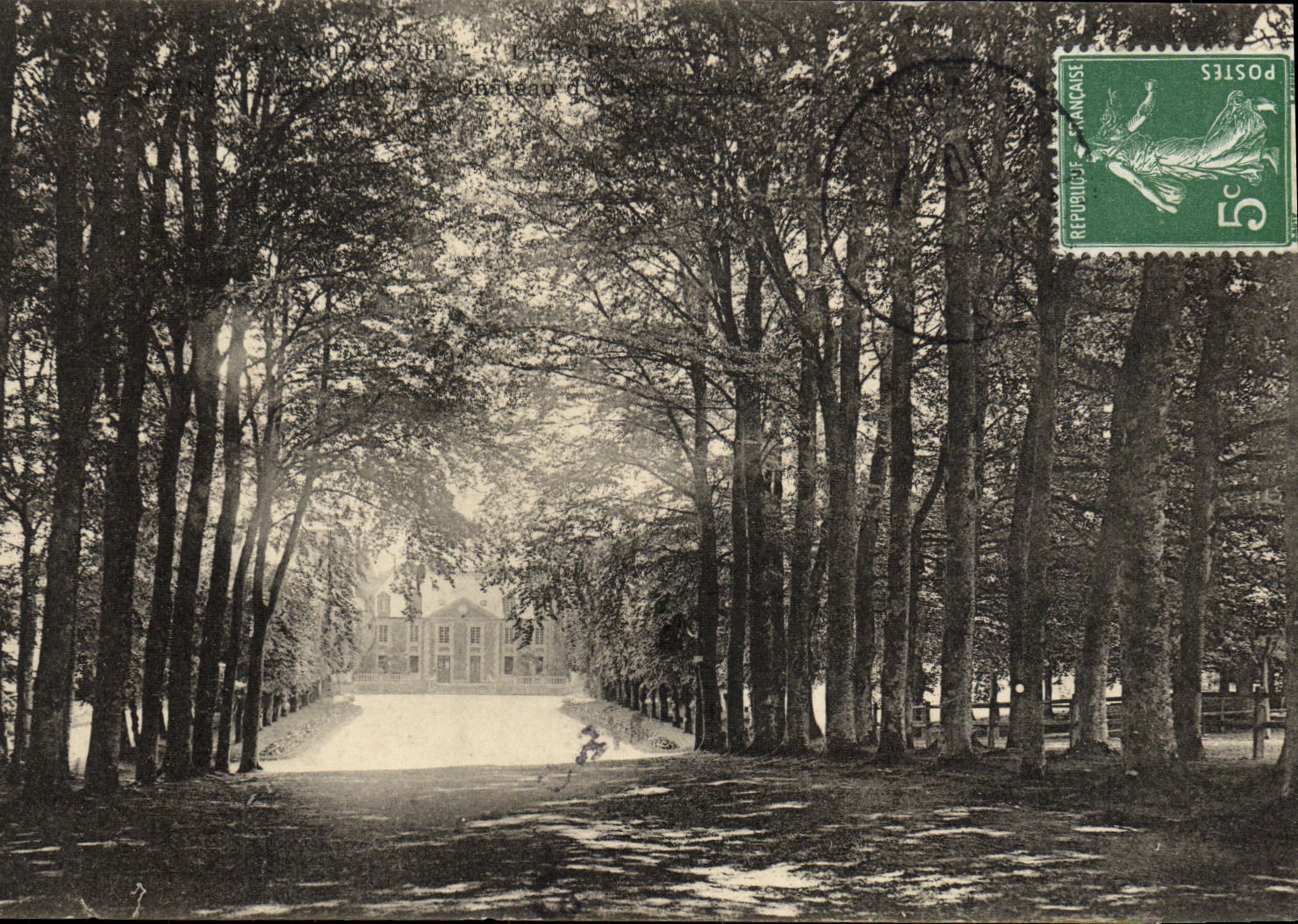 VINTAGE POSTCARD Aunay on Odon