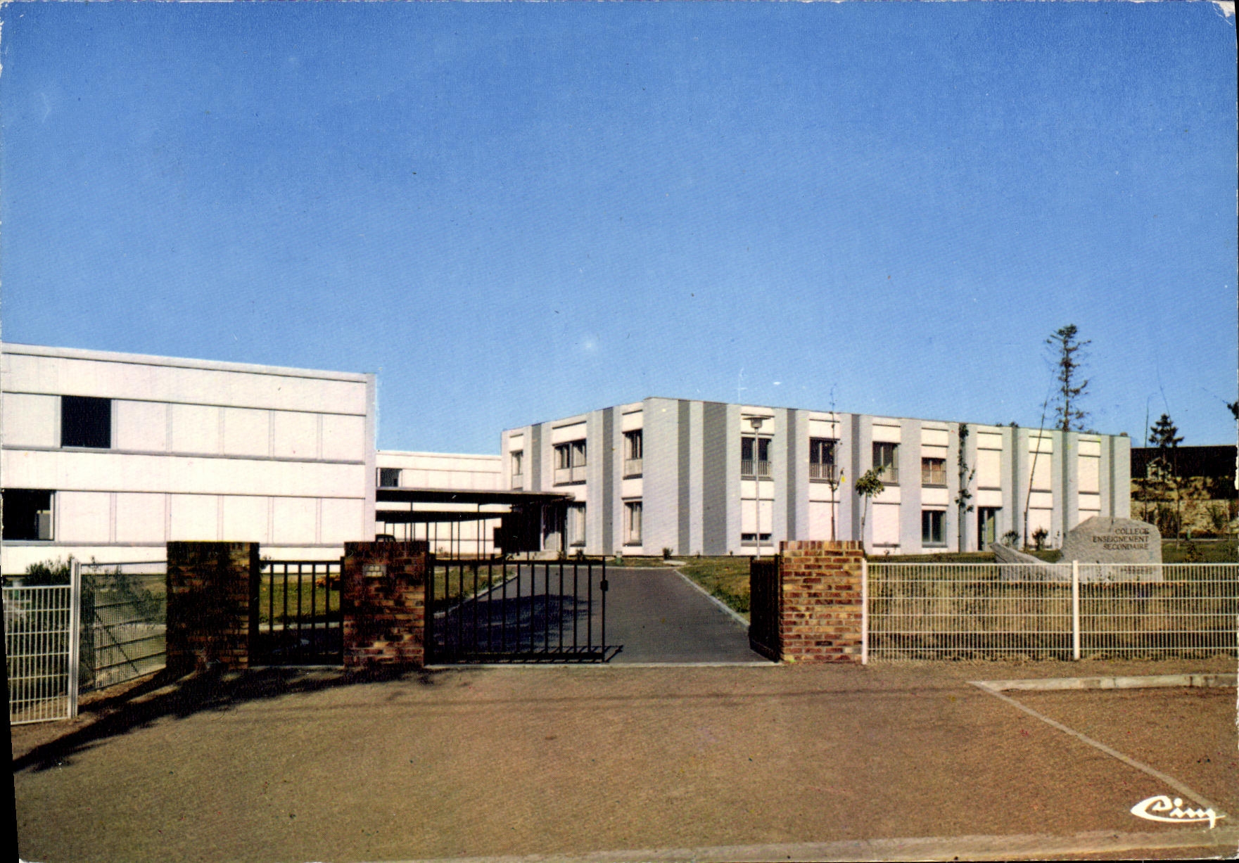 MODERN CARD Aunay on Odon the college THESE