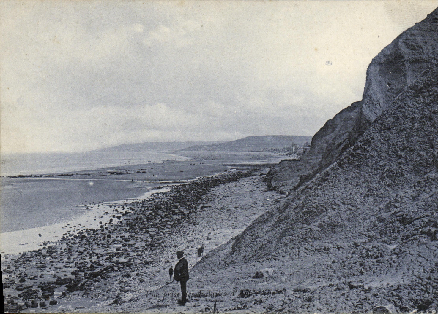 VINTAGE POSTCARD Cliffs