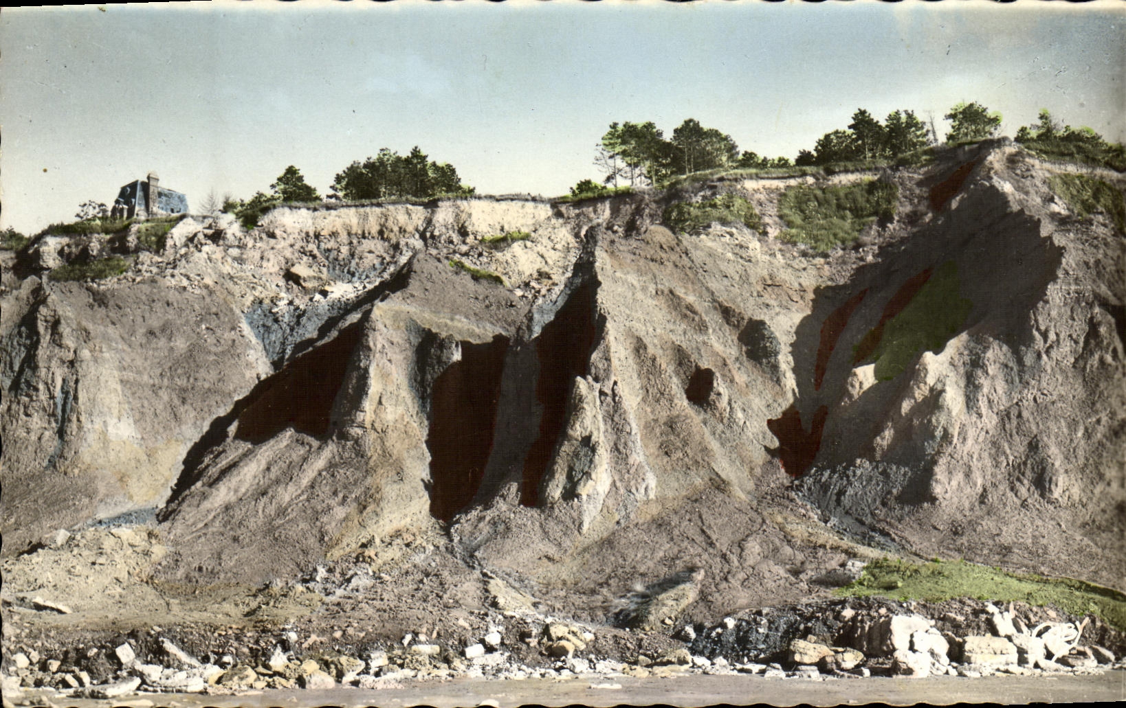 MODERN CARD Auberville black rocks