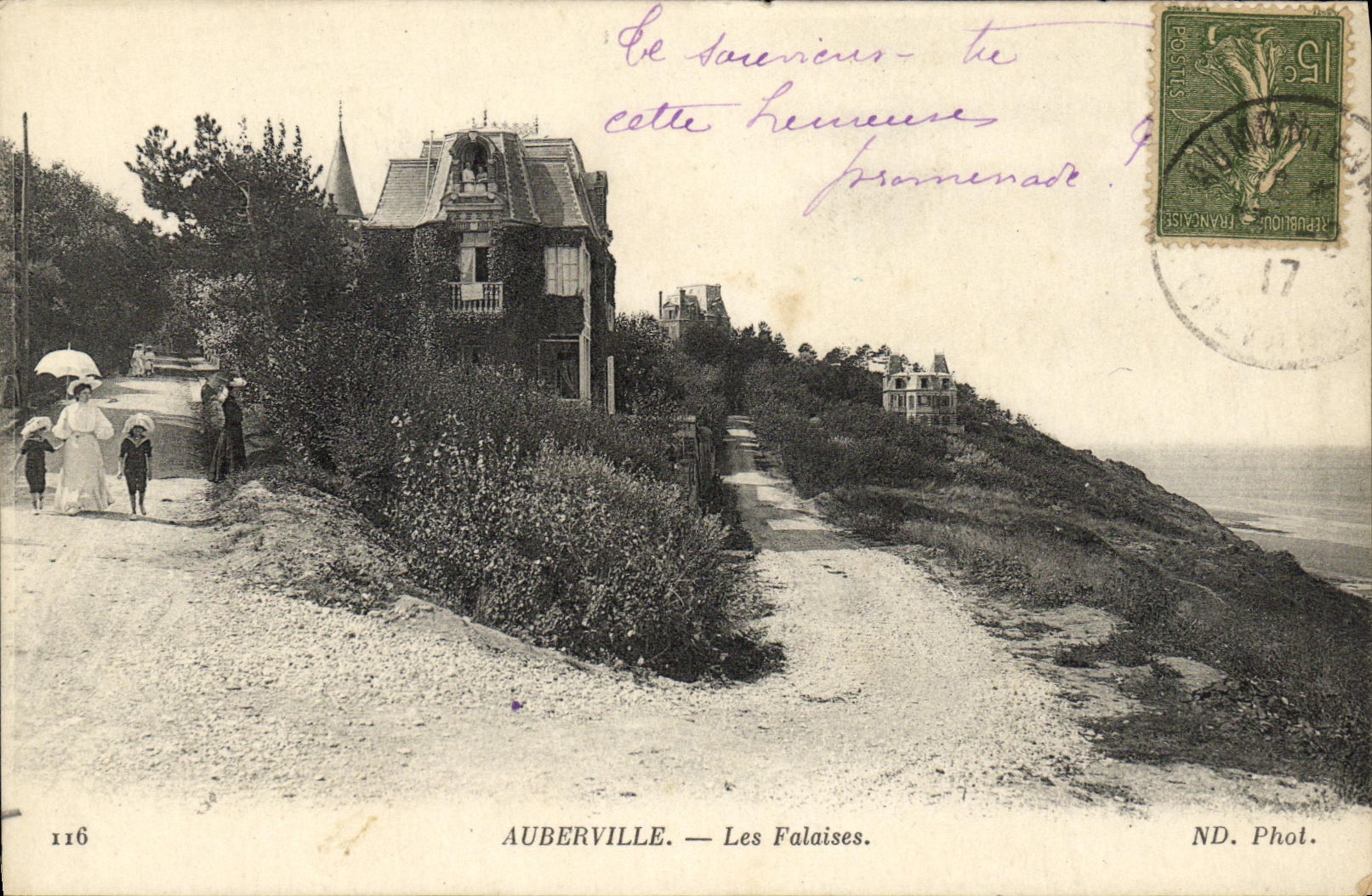 CPA Auberville Les Falaises