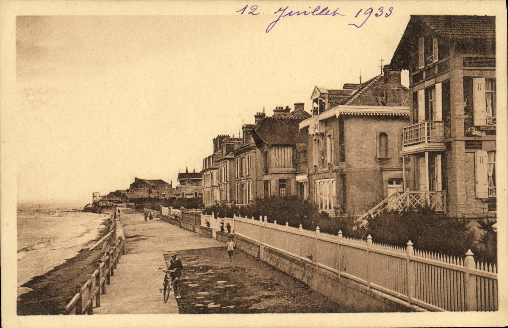 CPA Asnelles Sur Mer Les Villas