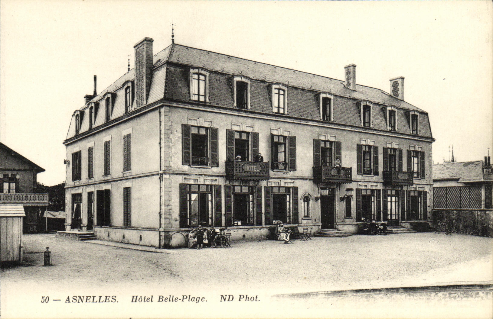 CPA Asnelles Hotel Belle Plage