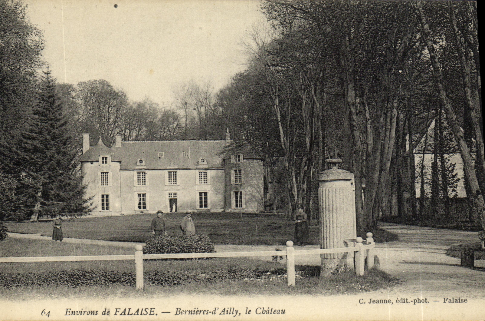 CPA Environs De Falaise Bernieres D Ailly Le Chateau