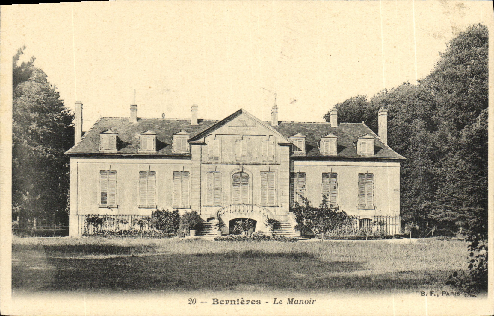 CPA Bernieres Le Manoir