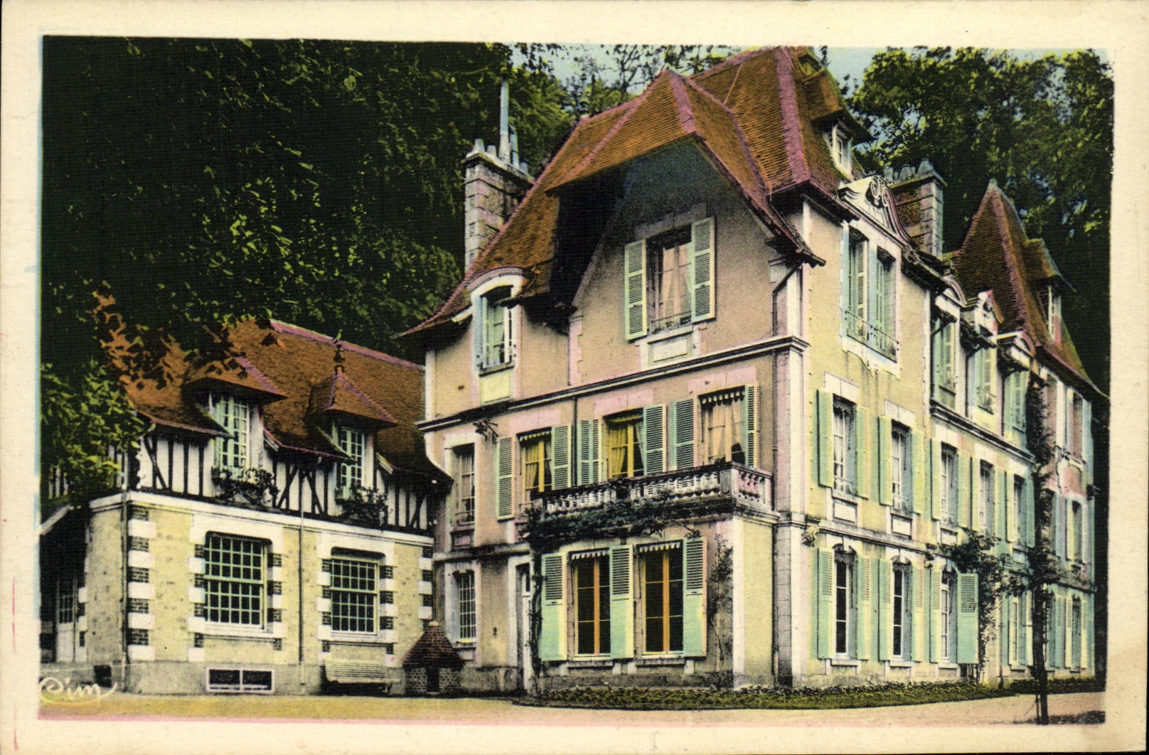 CPA Benerville Sur Mer Le Chateau des Enclos