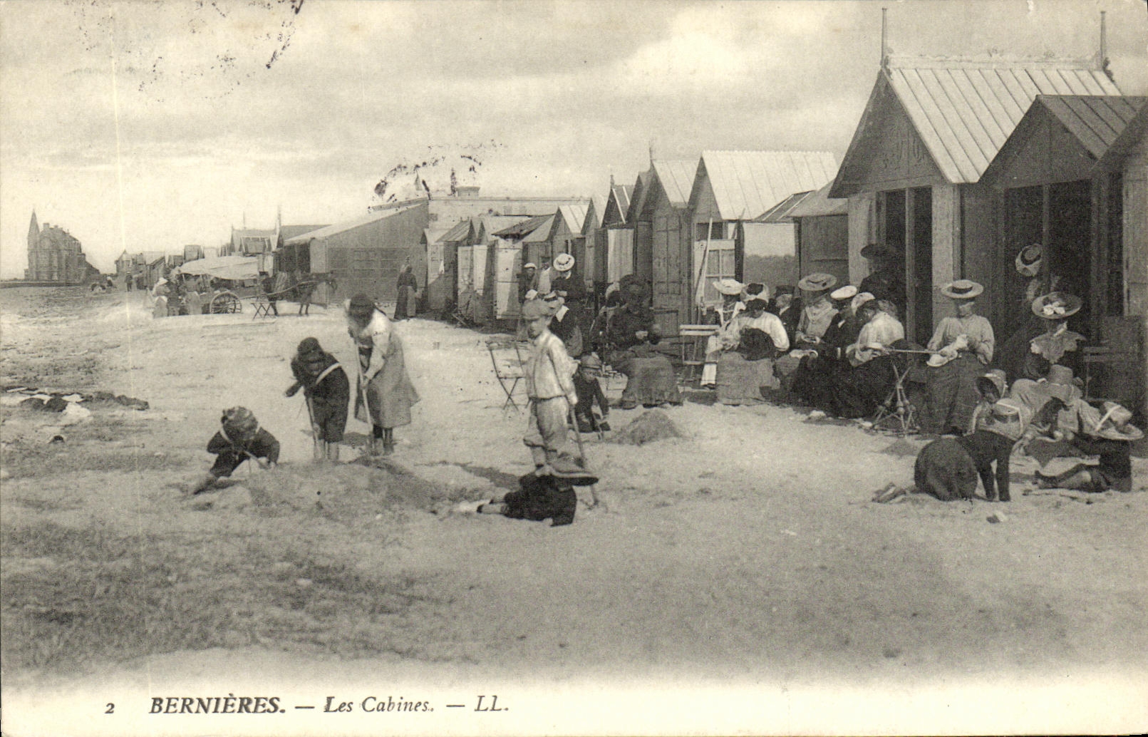 CPA Bernieres Les Cabines