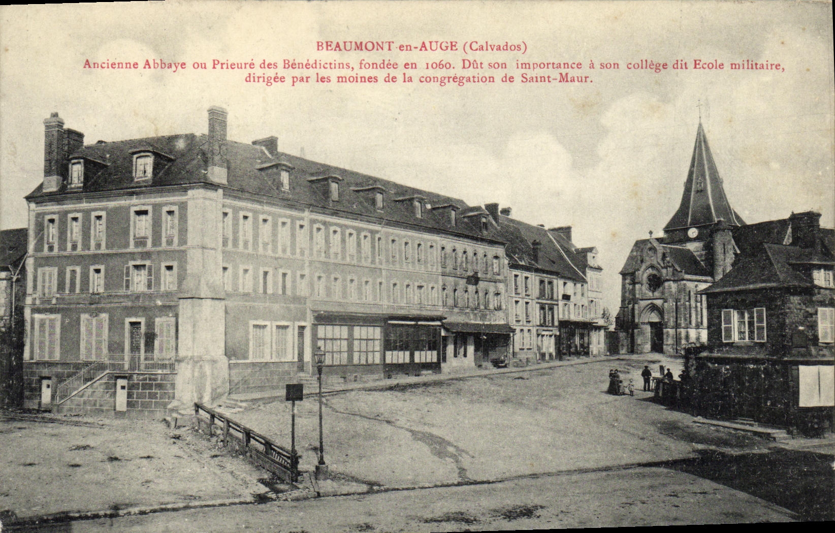 CPA Beaumont en Auge Ancienne Abbaye 