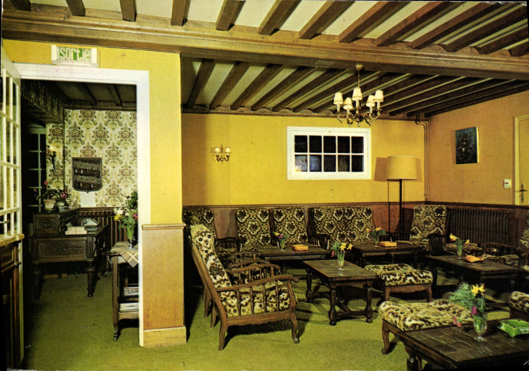 CPM Dans un cadre de Verdure Hostellerie du Moulin du Pre Bavent