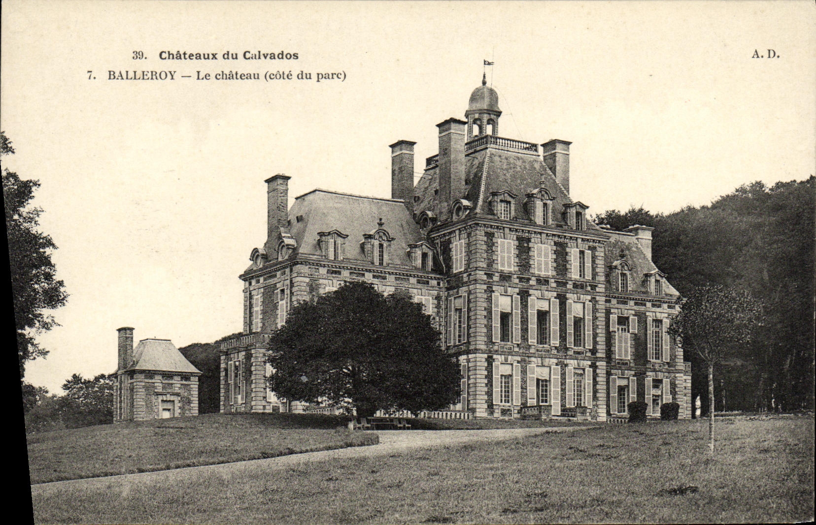 CPA Balleroy Le Chateau