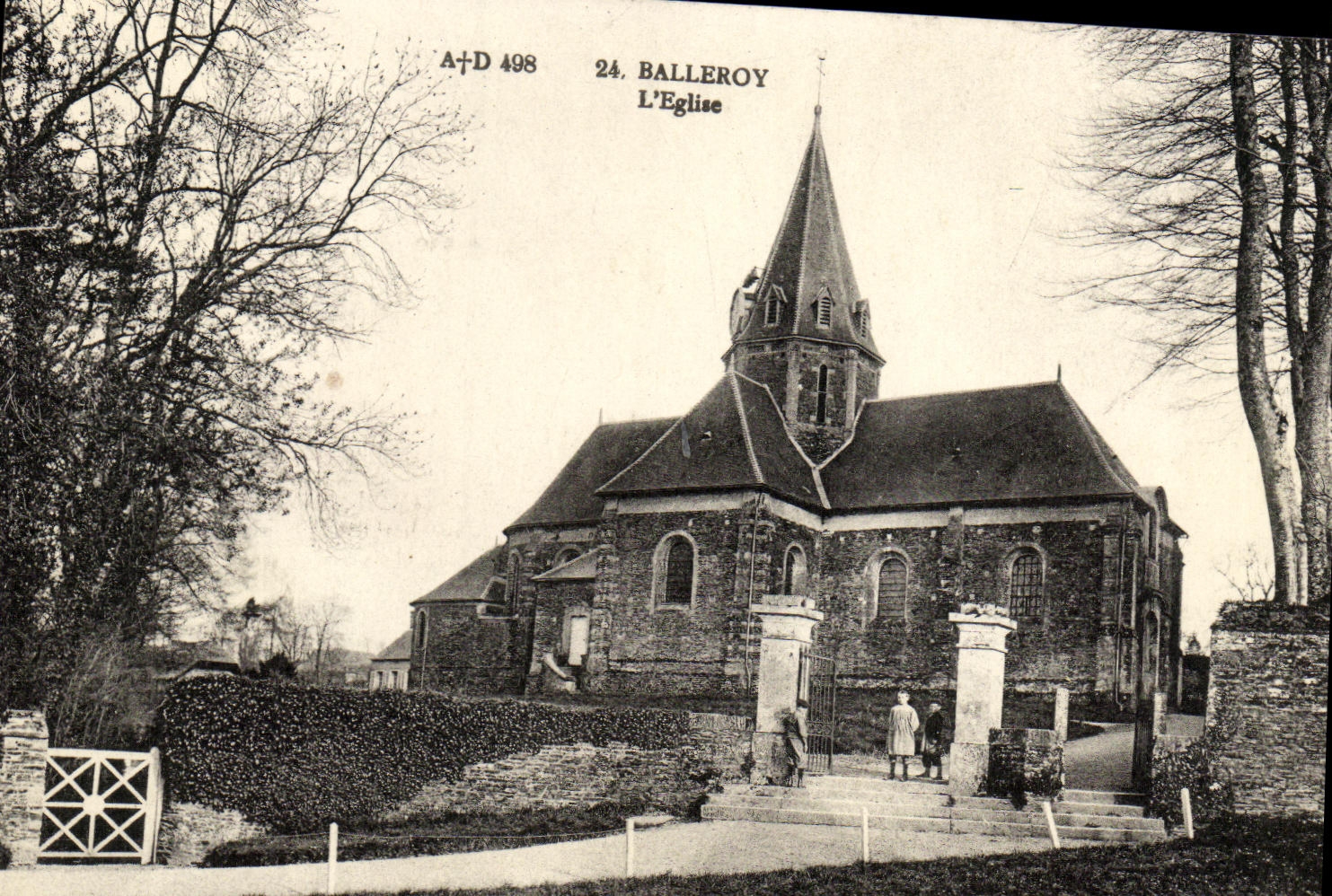 CPA Balleroy L Eglise
